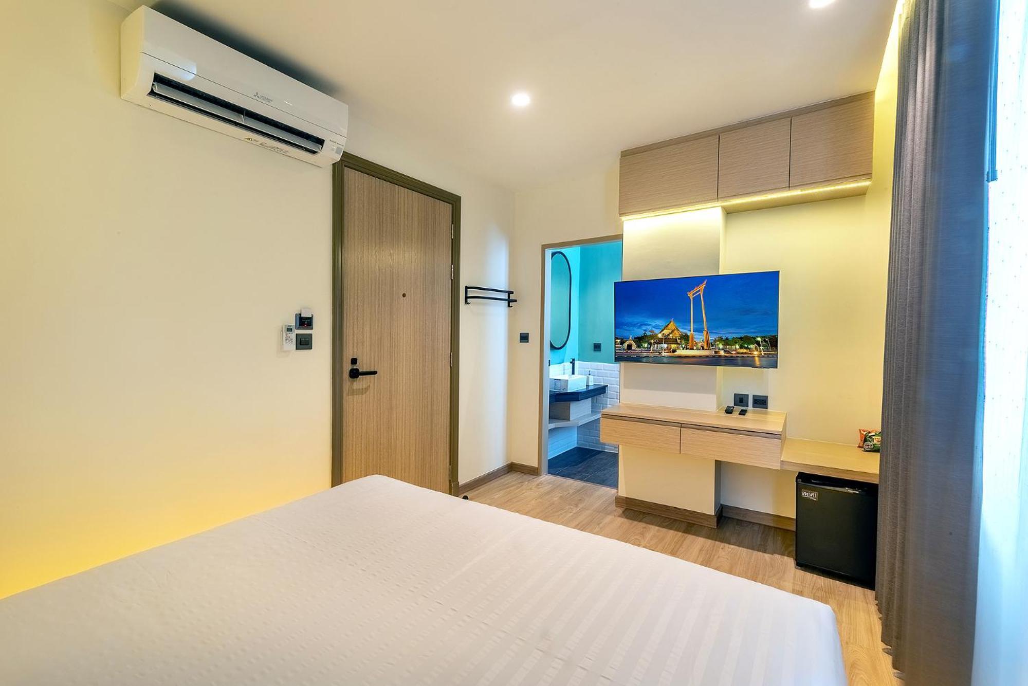 Phra Nakhon Poshtel Vandrarhem Bangkok Rum bild