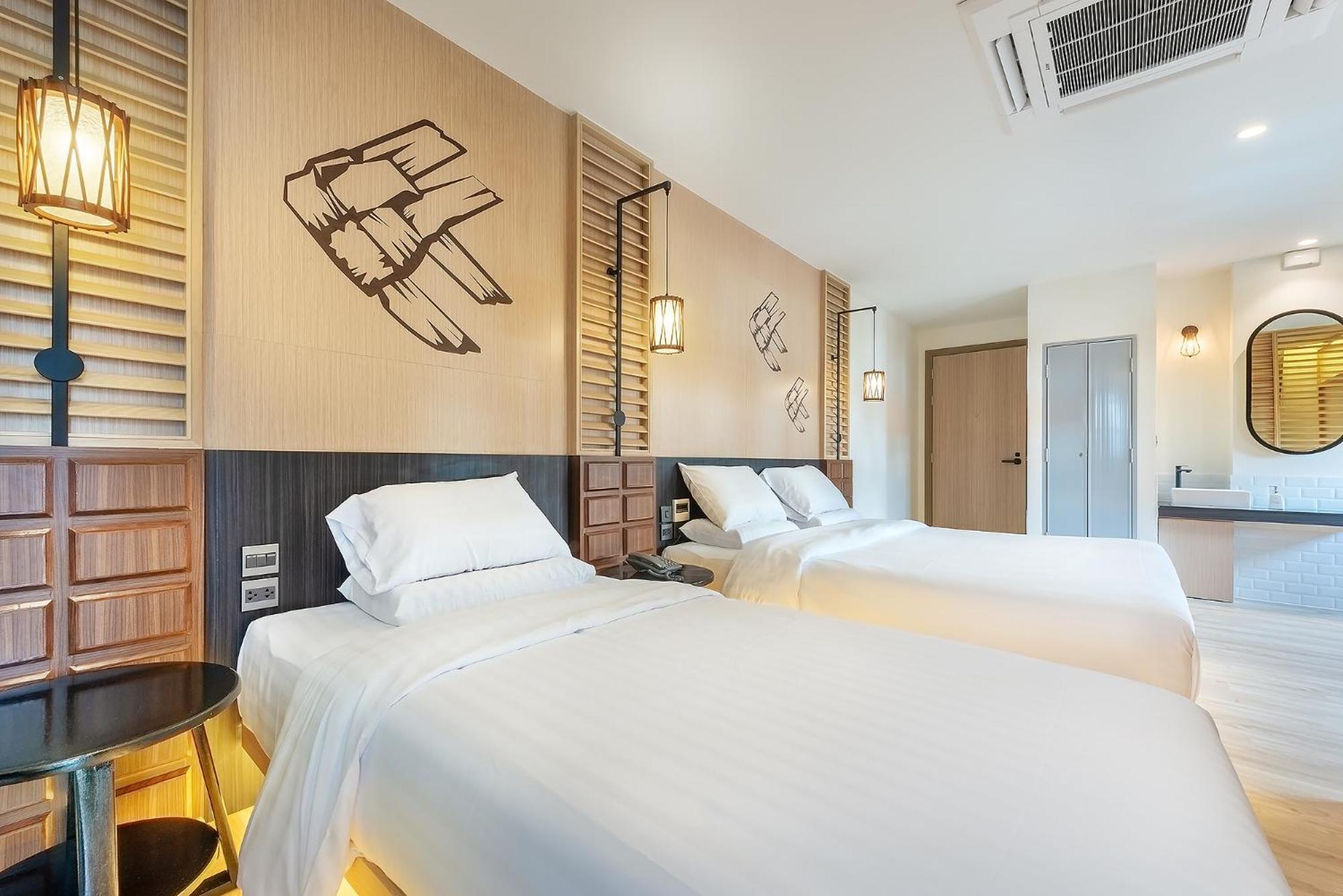 Phra Nakhon Poshtel Vandrarhem Bangkok Rum bild