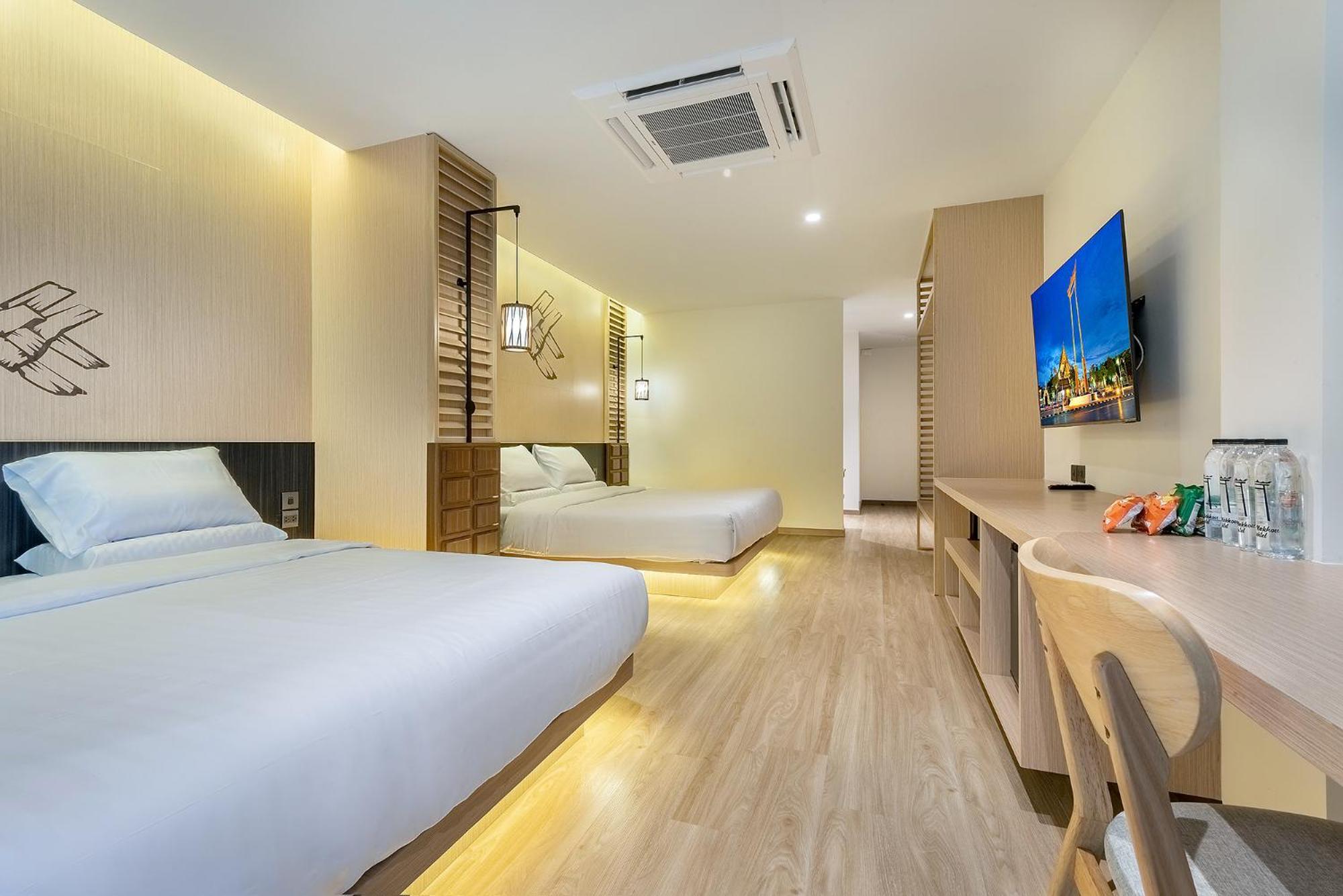 Phra Nakhon Poshtel Vandrarhem Bangkok Rum bild